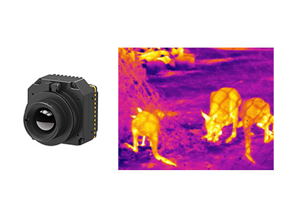 Uncooled LWIR Thermal Camera Module 400x300 60Hz With Industrial Thermography