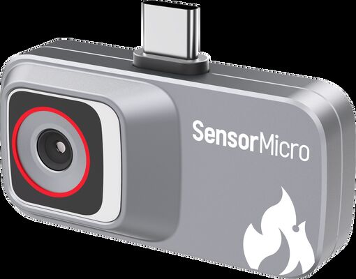 Dongle-sized 120×90 Resolution Thermal Camera with USB2.0 Interface for Mobile Devices