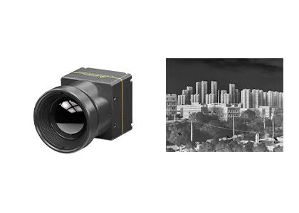 Неохлажденный 640x512/12μm модуль тепловой камеры Легкая масса