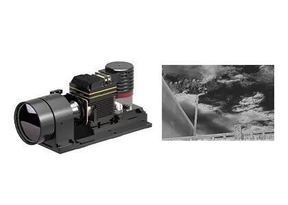 Камера обнаружения утечки газа инфракрасного нефтехимической промышленности с объективом 23mm