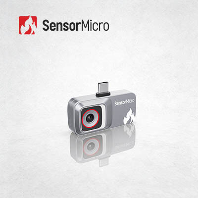 Доступная тепловизионная камера для смартфона с разрешением 120×90 и размером пикселя 12μm в корпусе на уровне пластины