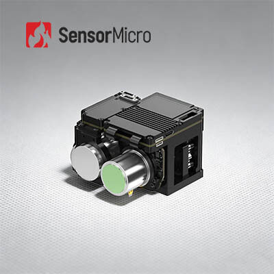 Оптическая камера визуализации газа OGI с разрешением 640x512, NETD 25 мК для обнаружения утечек газа