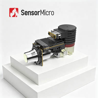 Разрешение 320x256 Спектральный диапазон 10.3-10.9 мкм Модуль охлаждаемой тепловизионной камеры с NETD 20 мК для обнаружения утечек газа