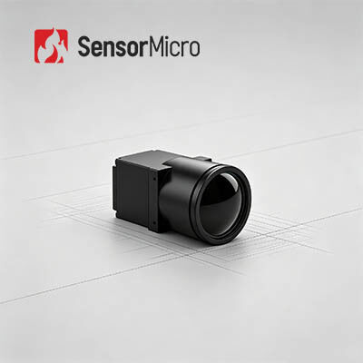 Неохлажденное LWIR тепловое изображение камера ядро с разрешением 1280x1024 и 12μm пиксельного пича